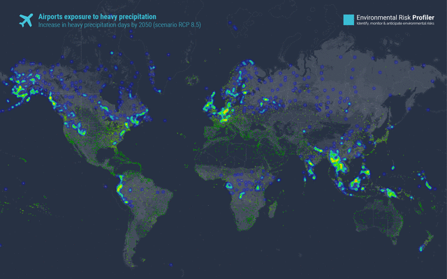 Animated heatmap of environmental risk hotspots
